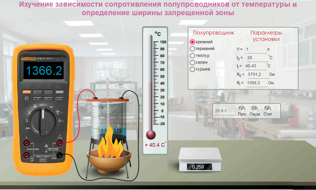 Виртуальная лаборатория по физике